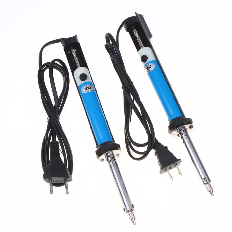 電気はんだ吸い取り機ペン AC 220V はんだごて 30  - Desoldering Pump Electric Vacuum Station のレビューと価格