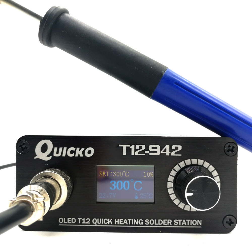 Picko-デジタルはんだ付けステーション12 stc,電子 - T12 Soldering Station Oled のレビューと価格