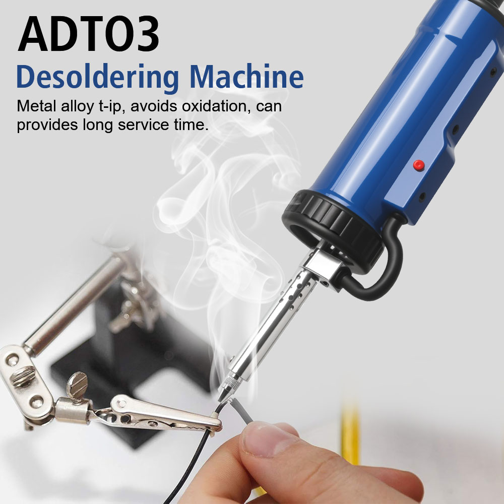真空はんだ吸い取り器 電動はんだ吸取器 3つの吸引ノズル付き - Desoldering Pump Electric Vacuum Station のレビューと価格