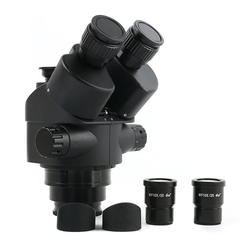 7X-45X ズーム工業用サイマル焦点アルミ合金スタンド実体 - Trinocular Stereo Microscope 7X-45X のレビューと価格