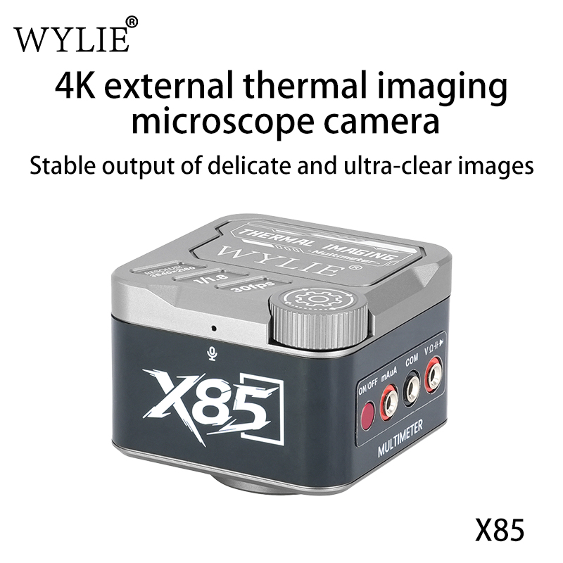 WYLIE X85 4K工業用顕微鏡カメラ、赤外線サーマルイ - 4K Microscope Camera Sony Sensor のレビューと価格